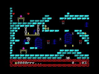 Escape screenshot 5 for ZX Spectrum
